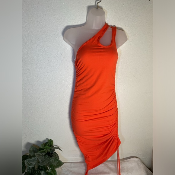 Orange BODYCON Dress - Picture 4 of 7